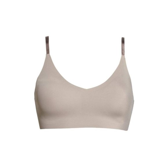 SOLD TRUE & CO. Convertible  Boost Triangle Wireless Bra Mink Large NEW - Picture 6 of 12